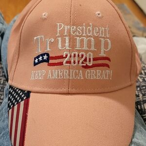 President Trump 2020 Keep America Great! Pink Baseball Hat